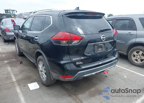 2018 Nissan Rogue Sv из США, поврежденный, VIN KNMAT2MV7JP600407